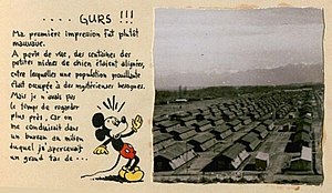 Mickey au Camp de Gurs